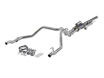 Flowmaster FlowFX Dual Exhaust System; Rear Exit (24-26 6.2L Sierra 1500 w/ Factory Dual Exhaust)