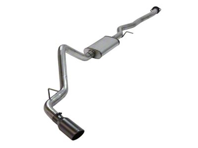 Flowmaster FlowFX Single Exhaust System with Black Tip; Side Exit (99-06 4.8L Sierra 1500)