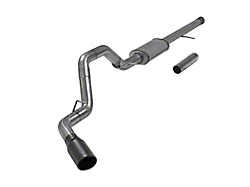 Flowmaster FlowFX Single Exhaust System with Black Tip; Side Exit (11-18 6.2L Sierra 1500)