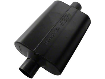 Flowmaster Super 44 Series Center/Center Muffler; 2.50-Inch Inlet/2.50-Inch Outlet (Universal; Some Adaptation May Be Required)