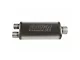 Flowmaster FlowFX Center/Dual Out Oval Muffler; 3.50-Inch Inlet/2.50-Inch Outlet (Universal; Some Adaptation May Be Required)
