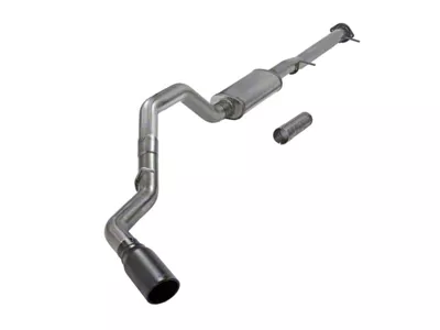 Flowmaster FlowFX Single Exhaust System with Black Tip; Side Exit (11-19 6.0L Sierra 2500 HD)