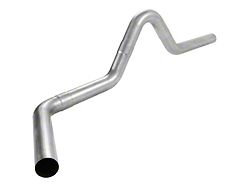 Flowmaster Universal Single Tailpipe Kit; 4-Inch; 4-Piece (Universal; Some Adaptation May Be Required)