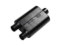Flowmaster 40 Series Dual In/Center Oval Muffler; 2.50-Inch Inlet/3-Inch Outlet (Universal; Some Adaptation May Be Required)