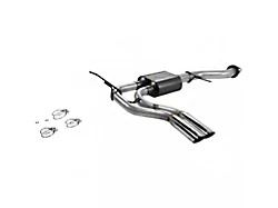 Flowmaster American Thunder Dual Exhaust System with Polished Tips; Middle Side Exit (99-06 4.8L Silverado 1500)