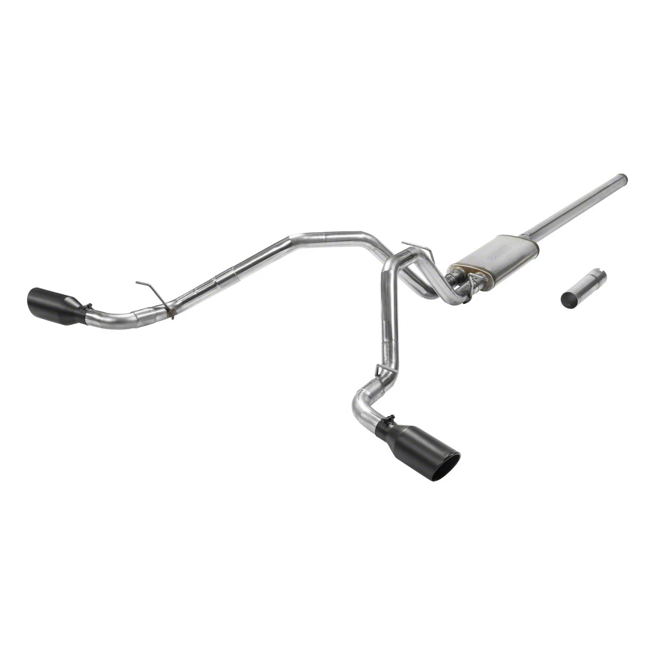 Flowmaster Silverado 1500 FlowFX Dual Exhaust System with Black Tips