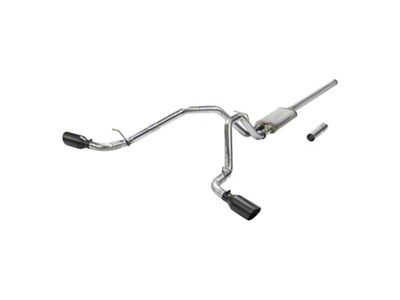 Flowmaster FlowFX Dual Exhaust System with Black Tips; Side Exit (09-13 5.3L Silverado 1500)