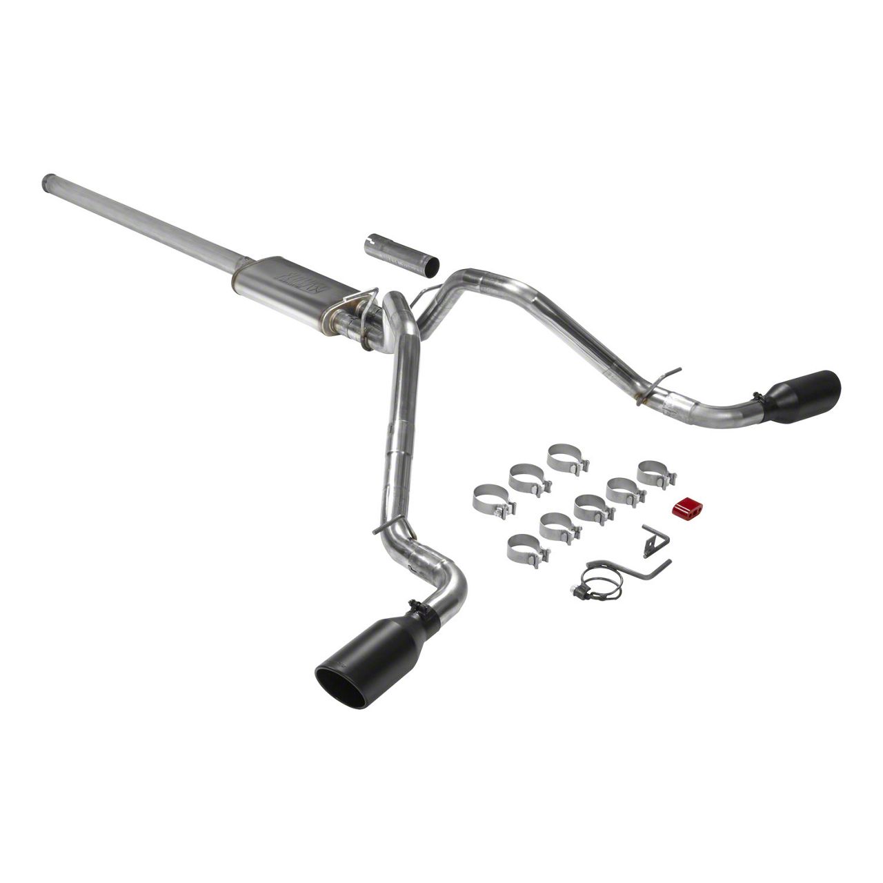 Flowmaster Silverado 1500 FlowFX Dual Exhaust System with Black Tips