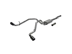 Flowmaster FlowFX Dual Exhaust System with Black Tips; Side Exit (11-18 6.2L Silverado 1500)