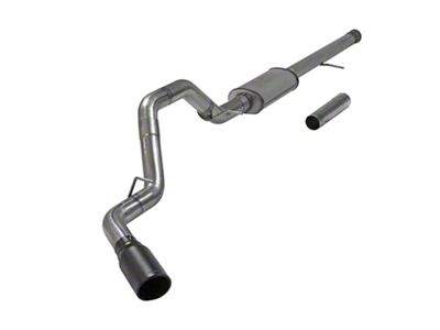 Flowmaster FlowFX Single Exhaust System with Black Tip; Side Exit (11-18 6.2L Silverado 1500)