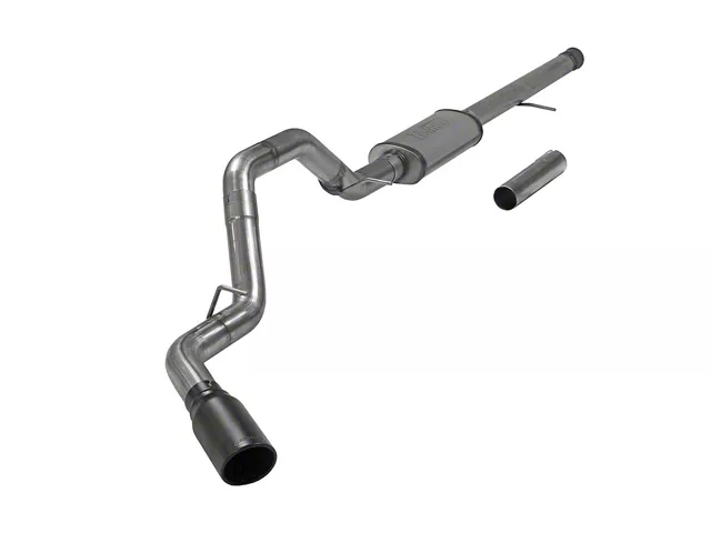 Flowmaster FlowFX Single Exhaust System with Black Tip; Side Exit (11-18 6.2L Silverado 1500)