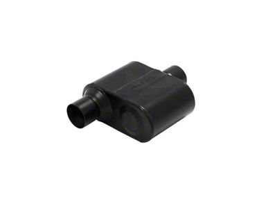 Flowmaster Super 10 Series Offset/Center Oval Muffler; 2.50-Inch Inlet/2.50-Inch Outlet (Universal; Some Adaptation May Be Required)
