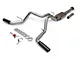 Flowmaster FlowFX Dual Exhaust System with Black Tips; Side Exit (11-19 6.0L Silverado 3500 HD w/ 6.50-Foot Standard Box)