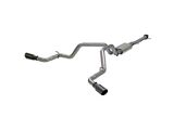 Flowmaster FlowFX Dual Exhaust System with Black Tips; Side Exit (20-26 6.6L Gas Silverado 3500 HD)