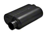 Flowmaster Super 40 Series Offset/Offset Oval Muffler; 3-Inch Inlet/3-Inch Outlet (Universal; Some Adaptation May Be Required)