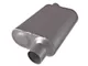 Flowmaster Super 44 Series Offset/Offset Oval Muffler; 2.50-Inch Inlet/2.50-Inch Outlet (Universal; Some Adaptation May Be Required)