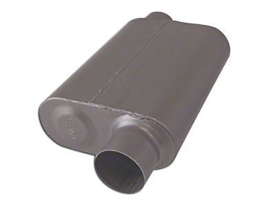 Flowmaster Super 44 Series Offset/Offset Oval Muffler; 3-Inch Inlet/3-Inch Outlet (Universal; Some Adaptation May Be Required)