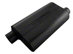 Flowmaster Super 50 Series Offset/Offset Oval Muffler; 3-Inch Inlet/3-Inch Outlet (Universal; Some Adaptation May Be Required)