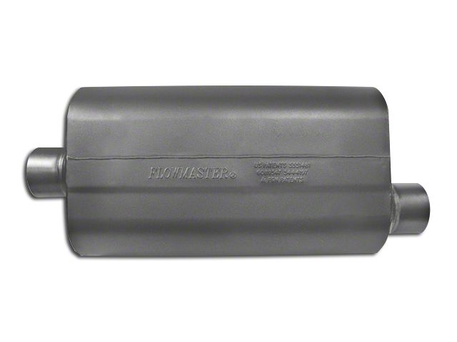 Flowmaster Tahoe Super 50 Series Center/Offset Oval Muffler; 3