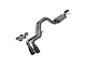 Flowmaster FlowFX Dual Exhaust System with Black Tips; Same Side Exit (15-20 5.3L Yukon)
