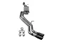 Flowmaster FlowFX Dual Exhaust System with Black Tips; Same Side Exit (15-20 5.3L Yukon)