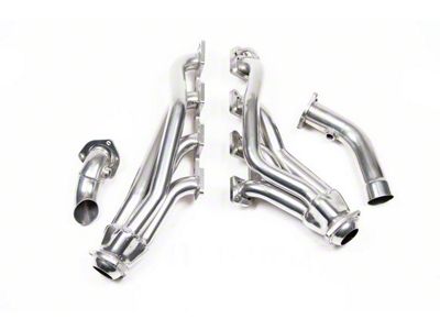 Flowtech 1-1/2-Inch Shorty Headers; Ceramic (04-05 5.7L RAM 1500)