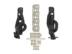 Flowtech 1-3/4-Inch Shorty Headers; Black Painted (09-18 5.7L RAM 1500)