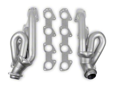 Flowtech 1-3/4-Inch Shorty Headers; Ceramic (09-18 5.7L RAM 1500)