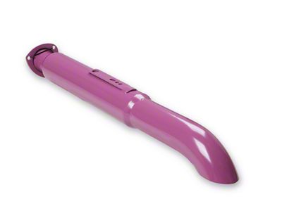 Flowtech Purple Hornies Turn-Out Glasspack Muffler; 3-Inch Inlet/3-Inch Outlet (Universal; Some Adaptation May Be Required)