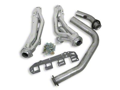Flowtech 1-1/2-Inch Shorty Headers; Ceramic (04-08 5.7L RAM 3500)
