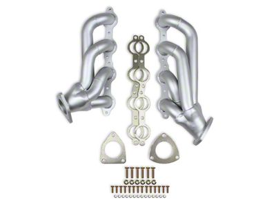 Flowtech 1-3/4-Inch Shorty Headers; Ceramic (03-13 6.0L Sierra 1500)