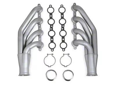 Flowtech 1-3/4-Inch LS Turbo Headers; 409 Stainless; Ceramic Coated (Universal; Some Adaptation May Be Required)