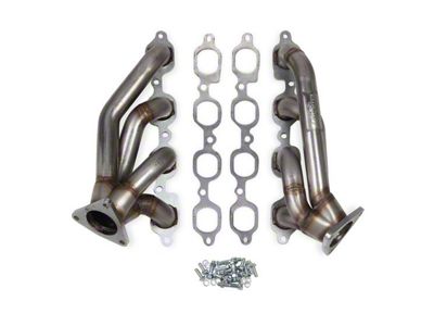 Flowtech 1-5/8-Inch Shorty Headers; Raw (14-15 Tahoe)