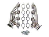 Flowtech 1-5/8-Inch Shorty Headers; Polished (14-15 Yukon)