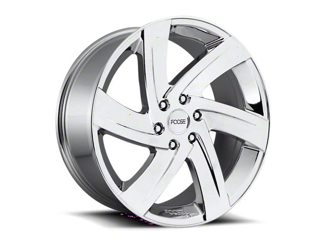 Foose Bodine Chrome 6-Lug Wheel; 22x9.5; 30mm Offset (04-08 F-150)