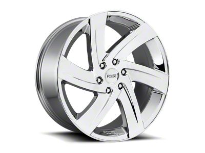 Foose Bodine Chrome 6-Lug Wheel; 22x9.5; 25mm Offset (07-14 Tahoe)