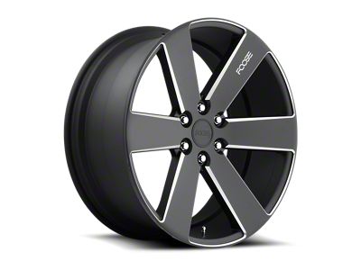 Foose Switch Black Milled 6-Lug Wheel; 20x9.5; 30mm Offset (07-14 Tahoe)