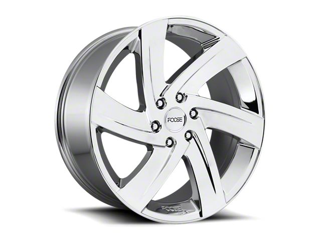 Foose Bodine Chrome 6-Lug Wheel; 22x9.5; 25mm Offset (15-20 Yukon)