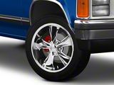 Foose Legend Chrome 5-Lug Wheel; 18x8.5; 34mm Offset (87-90 Dakota)