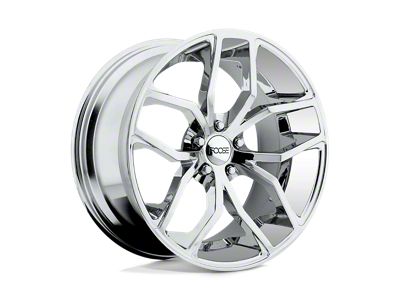 Foose Outcast Chrome 5-Lug Wheel; 20x10; 40mm Offset (87-90 Dakota)