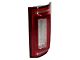 Ford Factory Replacement LED Tail Light without BLIS; Black Housing; Red Lens; Driver Side (15-20 F-150 w/ Factory LED Non-BLIS Tail Lights)