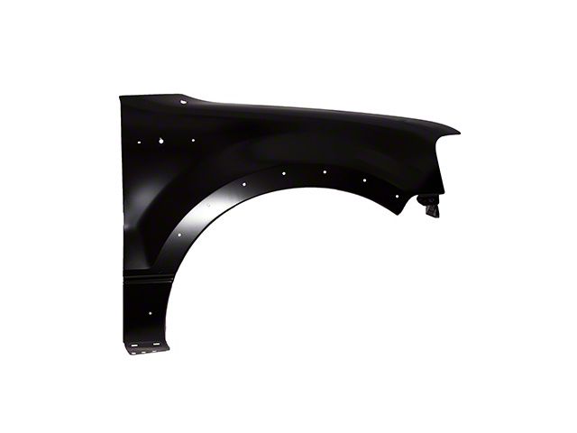 Ford Front Fender with Wheel Opening Molding Holes; Passenger Side (06-08 F-150)