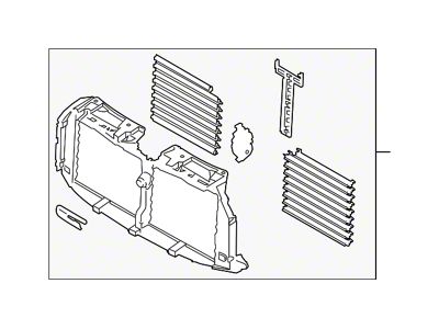 Ford Grille Shutter (18-20 F-150, Excluding Raptor)