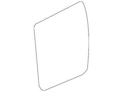 Ford Heated Side Mirror Glass; Passenger Side (04-10 F-150)