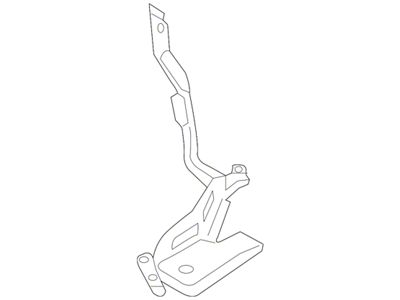 Ford Hood Hinge; Passenger Side (15-20 F-150)