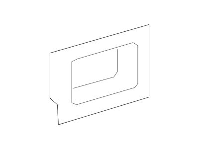 Ford Interior Door Handle; Gray and Chrome; Passenger Side (09-14 F-150)