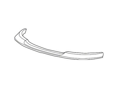 Ford Lightning Front Bumper Cover; Unpainted (99-03 F-150)