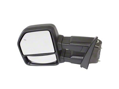 Ford Manual Towing Mirror; Driver Side (15-18 F-150)