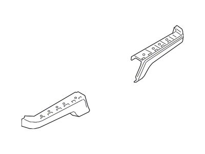 Ford Rear Bumper Corner Covers; Pre-Drilled for Backup Sensors (17-20 F-150 Raptor)