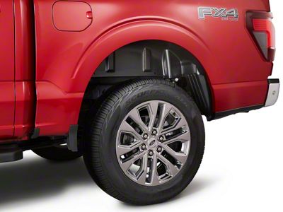 Ford Rear Wheel Well Liners (21-25 F-150, Excluding Raptor)